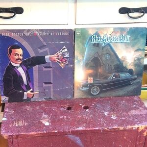 "2"BLUE OYSTER CULT Authentic Vintage Vinyl Record's